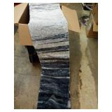 CRYPTOLITE Abstract Area Rug Washable Rug with Non-Slip Backing Low Pile Area Rugs for Living Room, Bedroom, Dining Room,9x12, Grey - Retail: $99