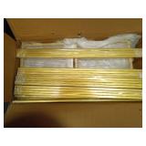 MEISHAONV 23.6inch 10 pcs Column Vases Gold Centerpieces for Table Metal Flower Stand Gold Wedding Centerpieces for Tables Party Floral Stands for Flowers - Retail: $118