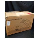 Canister Vacuums 45Kpa 1600W Canister Vacuum Cleaners for Home Double HEPA Filter 4.5Qt Bagless Vacuum Cleaner Lightweight Canister Vacuum Cleaner for Hard Floors Carpet Pet Upholstery Tiles Car Blue 