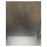 Bam & Boo 20\" x 20\" x 2\" Square Natural Bamboo Ottoman Tray with Handles, Black - Retail: $39