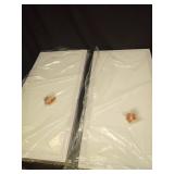 BeckTour 1x2 LED Flat Panel Light Surface Mount 2-Pack, Flush Mount Ceiling Light 24W 2880LM, 5CCT 3000K/3800K/4500K/5200K/6000K, Dimmable Panel Lights - Retail: $80