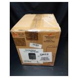 DOMEM 3 Qt Compact Air Fryer with Non-Stick Basket and Rack, User Friendly Simple Touchscreen, Cook in Simple Steps, Low-Oil Cooking Small Air Fryer, Space Saving Cooker - Retail: $40