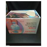 Floating Globe, 3D Rotation with Led Magnetic Levitation Globe, Floating World Map for Learning and Education, Home Desk Decoration, Creative Ornaments Decoration - Retail: $100