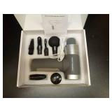 RAEMAO Massage Gun, Handheld Electric Deep Tissue Muscle Massager for Athletes for Pain Relief Attaching 8 Replacement Heads, Percussion Massager with 10 Speeds, Father