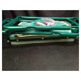 Garden Kneeler and Seat,with 2 Tool Bags Pouches and Claw Gloves,Portable Lightweight Bench Thicken EVA Foam Pad Sturdy Steel Pipe Practical Garden Tools(Green) - Retail: $25