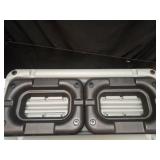 Adjustable Workout Aerobic Exercise Step Platform, Fitness & Exercise Step Platform with 4 Stackable Risers for Home Gym Cardio Training(Grey) - Retail: $51