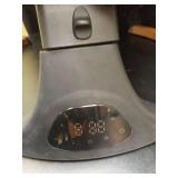 Baby Swings for Infants, Monamii Baby Swing, Bluetooth Infant Swing with Music Speaker, 5 Speeds and Remote Control, Indoor & Outdoor Use (Light Grey) - Retail: $150