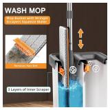 MOPALL Mop and Bucket with Wringer Set Bucket Only - Retail: $40