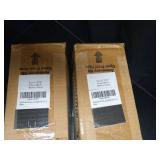 Persilux No Drill No Tools 100% Blackout Blinds for Windows, Free-Stop Cordless Roller Shades Thermal Insulated UV Protection Roller Blinds for Home Bedroom Easy to Install (Black, 31\" W x 72\" H) Se