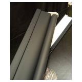 Persilux No Drill No Tools 100% Blackout Blinds for Windows, Free-Stop Cordless Roller Shades Thermal Insulated UV Protection Roller Blinds for Home Bedroom Easy to Install (Black, 31\" W x 72\" H) Se