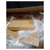 Deebior 4pcs 19.5\" Polished Stainless Steel Dually Wheel Simulators, Nice Lookingâand Durable Bolt On Wheel Cover,8 Lug Hubcaps Fit for Ford 1999-2002 F450/F550 Truck with Installation Tool Kit 