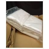 FINDYOU 6 Pack White Table Cloth Rectangle 60 x 126 Inch Tablecloths for 6 Foot Rectangle Tables. Stain and Winkle Resistant Polyester Washable White Table Cloths for Parties Wedding Dining - Retail: 