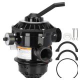 262506 1-1/2-Inch 6-Way Clamp Style Valve Compatible with pentair 262506 Multiport Valve,Fit for Tagelus/Sand Dollar/Meteor Pool and Spa Sand Filter - Retail: $84