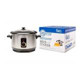 Pars Automatic Persian Rice Cooker - Tahdig Rice Maker Perfect Rice Crust, 25 Cup - Retail: $156