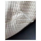 Body Pillow Bamboo Rayon - Side Sleeper, [Adjustable] Shredded Memory Foam Full Body Support Cooling Pillows, Ultra Soft Removable and Washable Hypoallergenic Cover with Zipper, Long Huggable Pillow -