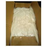 WOLKI Goose Down Feather Pillows, Pillows Standard Size Set of 2, 100% Soft Cotton Cover Bed Pillows, Hotel Pillow for Back, Stomach or Side Sleepers - Retail: $36