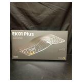 ProtoArc EK01 Plus Backlit Full Size Wireless Ergonomic Keyboard Green and EM11 NL Bluetooth Vertical Mouse Green - Retail: $104