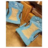 Oileus Folding Portable Beach Chair, High-Back Low-Seat Lightweight Chair for Beach Tents, Shelters, and Camping, Full Mesh Backrest | Cup Holder | Storage Bag | Carrying Bag | 2 Armrests - Retail: $1