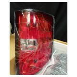 BeamTrack Tail Lights Assembly Compatible with 2007-2013 Chevy Silverado 1500 2500HD 3500HD Rear Brake Taillight Replacement Set Left Driver & Right Passenger Side, with Bulbs & Harness - Retail: $67