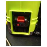 Battery Powered Backpack Sprayer 4 Gallon, VAXMAY 100 PSI Electric Graden Sprayer Works with Makita 18V Battery, Weed Yard Sprayer with Telescopic Wand, 5 Nozzles, 2.6 Ah Battery & Charger Included - 