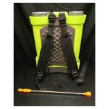 Battery Powered Backpack Sprayer 4 Gallon, VAXMAY 100 PSI Electric Graden Sprayer Works with Makita 18V Battery, Weed Yard Sprayer with Telescopic Wand, 5 Nozzles, 2.6 Ah Battery & Charger Included - 