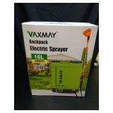 Battery Powered Backpack Sprayer 4 Gallon, VAXMAY 100 PSI Electric Graden Sprayer Works with Makita 18V Battery, Weed Yard Sprayer with Telescopic Wand, 5 Nozzles, 2.6 Ah Battery & Charger Included - 