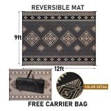 HiiARug Outdoor Rug for Patios Clearance 9