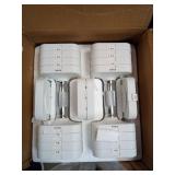 50LBS Hand Weights Set Adjustable Dumbbell Sets for Men Women, 5 in 1 Free Weights Dumbbells Set Adjust Dumbbell Weight Sets for Home Gym Exercise Workout Strength Training Equipments, White - Retail: