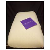 TCUNKSA 100% Talalay Latex Pillow, Queen Size Bed Pillow for Sleeping, Extra Soft Natural Latex Sleeping Pillow for Back, Stomach or Side Sleepers, Removable Breathable Cotton Cover - Retail: $53