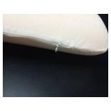 TCUNKSA 100% Talalay Latex Pillow, Queen Size Bed Pillow for Sleeping, Extra Soft Natural Latex Sleeping Pillow for Back, Stomach or Side Sleepers, Removable Breathable Cotton Cover - Retail: $53