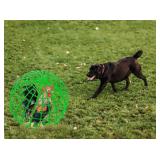 CalorMixs 19.6\" Pet Removable Safety Cage Chicken Coop Ball Cage Rolling Enclosure Outdoor Farms Courtyard Plastic Hutch Secure Walking Net Rabbits Chicks Ducks Prevents Dog Bites 2-Pack - Retail: $6