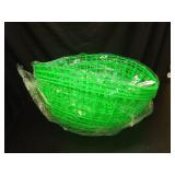 CalorMixs 19.6\" Pet Removable Safety Cage Chicken Coop Ball Cage Rolling Enclosure Outdoor Farms Courtyard Plastic Hutch Secure Walking Net Rabbits Chicks Ducks Prevents Dog Bites 2-Pack - Retail: $6