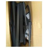 Garden Water Hose Holder Holds 2 * 150Ft Hoses, Heavy-Duty Metal Freestanding Hose Holder with 4 Spikes, Rustproof Garden Hose Reels Hose Hanger Storage for Outside, Yard, Lawn, Farm, Black - Retail: 