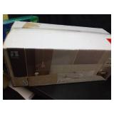 IFNOW Wall Mounted Upholstered Headboard Queen, 3D Peel and Stick Soundproof Panels, Reusable and Removable Padded Leather Bed Headboard, 9 Panels 9.84\" x 23.62\", Light Grey - Retail: $90