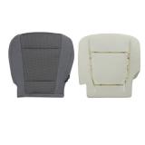 AOUTTUOA Driver Bottom Cloth Gray and Foam Cushion Replacement Seat Cover Fit for Ford F250 F350 F450 F550 XLT 2017 2018 2019 2020 2021 - Retail: $107