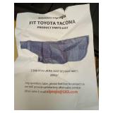 xipoqix Gasoline 2nd Row Under Seat Storage Mat Compatible with 2024 2025 Toyota Tacoma Rear UnderSeat Organizer Liner Replacement for 2024 2025 Toyota Tacoma Accessories - Retail: $35