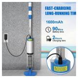 Cordless Pool Vacuum Cleaner, Handheld, for Spas, Hot Tubs and Small Pools, Sand and Debris Removal - Retail: $74