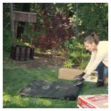 ECOgardener Premium 5oz Landscape Fabric, 3ft x 50ft Pro Garden Weed Barrier - Durable & Heavy Duty Weed Block Gardening Mat, Easy Setup & Superior Weed Control, Eco-Friendly & Convenient Design - Ret