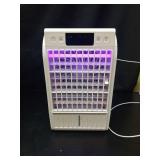 Small portable air cooler 1500ml, silent cooling spray, home, office, dormitory desktop - white - Retail: $50