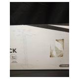 AONEON Free Standing Towel Rack Brushed Nickel 2-Tier Towel Holder for Bathroom Floor Stand with Heavy Marble Base Thicken Steady Design Stainless Steel AN7001BR - Retail: $70