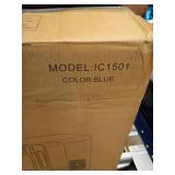 VECYS Nugget Countertop Ice Maker W/Side Tank, 44LBS Daily Ice Making Capacity, Portable Design Nugget Ice Maker Machine with Self-Clean Function, Grey - Retail: $330