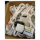500FT Permanent Outdoor RGB Lights,IP67 Waterproof LED Eaves Lights with Smart App/Remote Control,for Christmas and All Holiday Decor,Daily and Accent Lighting,House Roof and Garden Lighting - Retail: