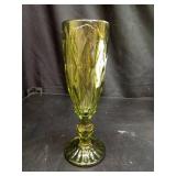 YTCYKJ Glass Green Champagne Flutes,Vintage Wine Glasses,Green Wine Glasses,Colored Glassware Set,Water Goblets for New Year Christmas,Party, Wedding, & Daily Use,5 oz, Set of 6 - Retail: $34