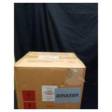 TheTerra Ceramic Dinnerware Sets for 6, 18 Pieces Handmade Reactive Glaze Plates and Bowls Set, Scratch Resistant Dish Set, Oven & Microwave & Dishwasher Safe, Ice Cream - Retail: $95