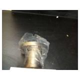 BRIOFOX Industrial Shower Curtain Rod - Never Rust Non-Slip 43-72 Inch 304 Stainless Steel, Brushed Nickel - Retail: $30