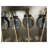 GIGALUMI Solar Angel Garden Stake Lights - 4 Pack Angel Solar Lights Outdoor Garden, Eternal Light Angel with 7 LEDs for Cemetery Grave Decorations, Memorial Gift, Christmas Yard Art, Sympathy Gift - 