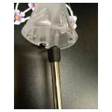 GIGALUMI Solar Angel Garden Stake Lights - 4 Pack Angel Solar Lights Outdoor Garden, Eternal Light Angel with 7 LEDs for Cemetery Grave Decorations, Memorial Gift, Christmas Yard Art, Sympathy Gift - 