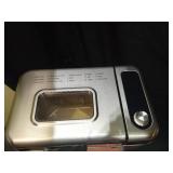 Neretva Bread Maker, 3.3LB Larger Bread Machine 15-in-1 Stainless Steel & Nonstick Ceramic Pan & Auto Nut Dispenser Breadmaker Machines Full Touch Panel with Gluten Free White Wheat Rye French Pizza -