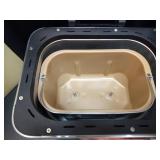 Neretva Bread Maker, 3.3LB Larger Bread Machine 15-in-1 Stainless Steel & Nonstick Ceramic Pan & Auto Nut Dispenser Breadmaker Machines Full Touch Panel with Gluten Free White Wheat Rye French Pizza -