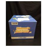 COKAOBE Light Gold Shimmer Wall Backdrop, 36 Pcs Square Sequin Shimmer Backdrop Panel, Photo Backdrops for Birthday, Anniversary, Wedding, Graduation & Bachelorette Party Decoration - Retail: $90